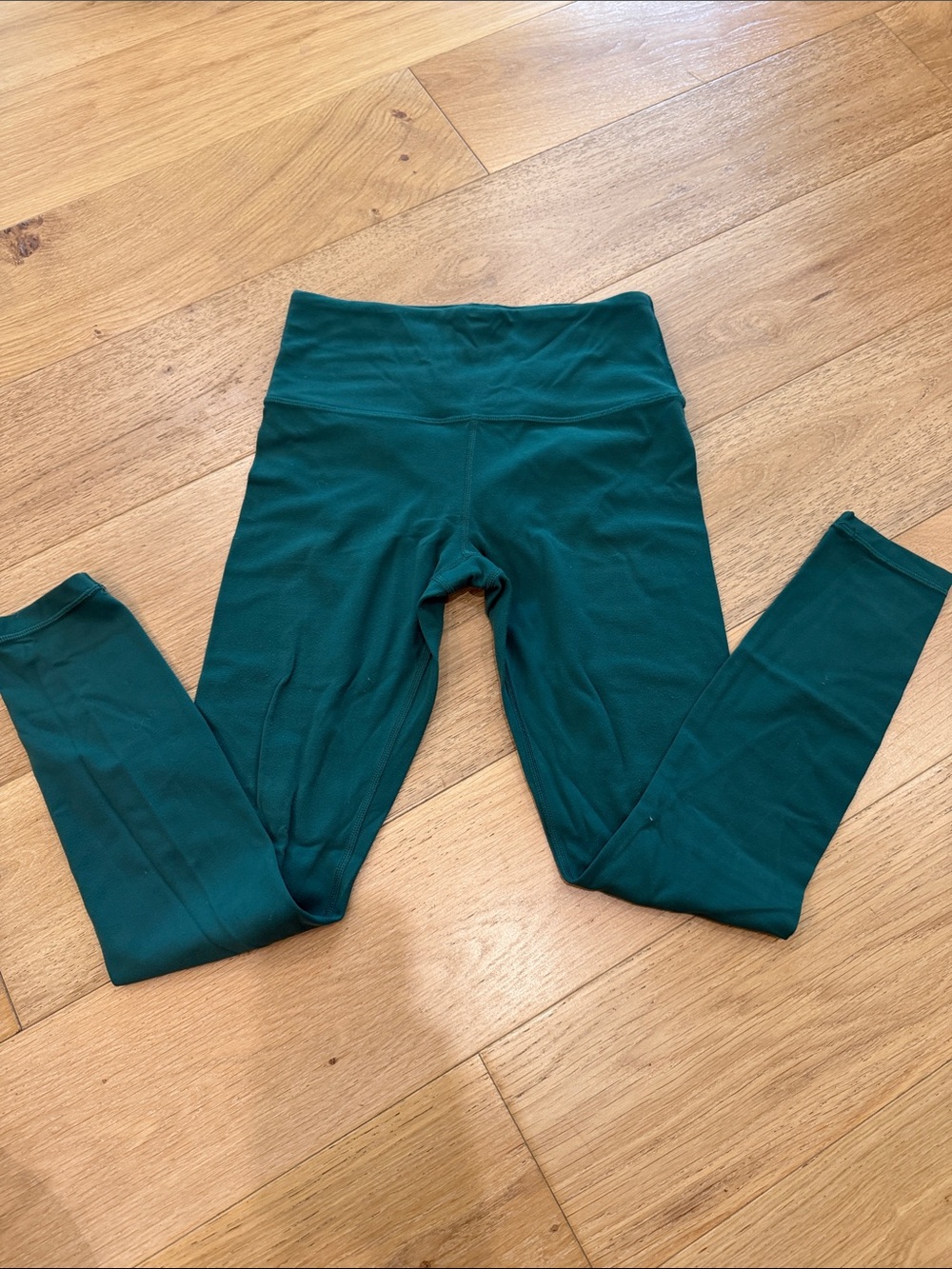 Athleta High-Waist Athletic Leggings - Teal Green